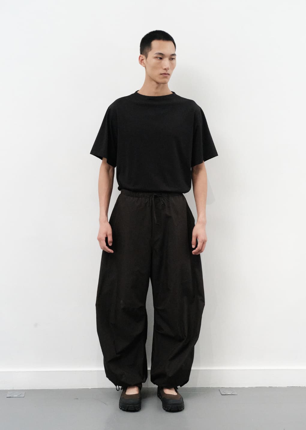 boat neck t-shirts, black