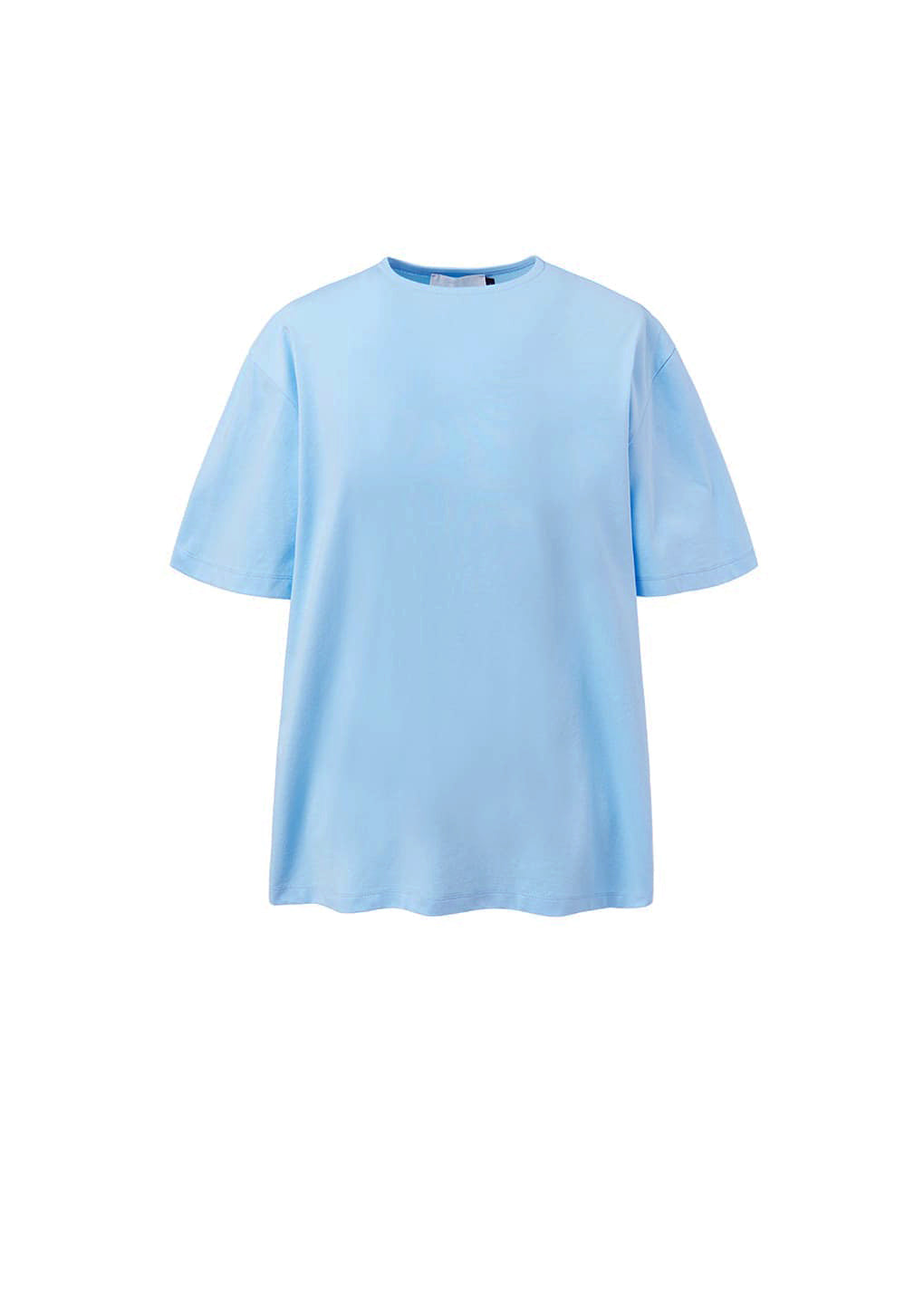 boat neck t-shirts, light blue