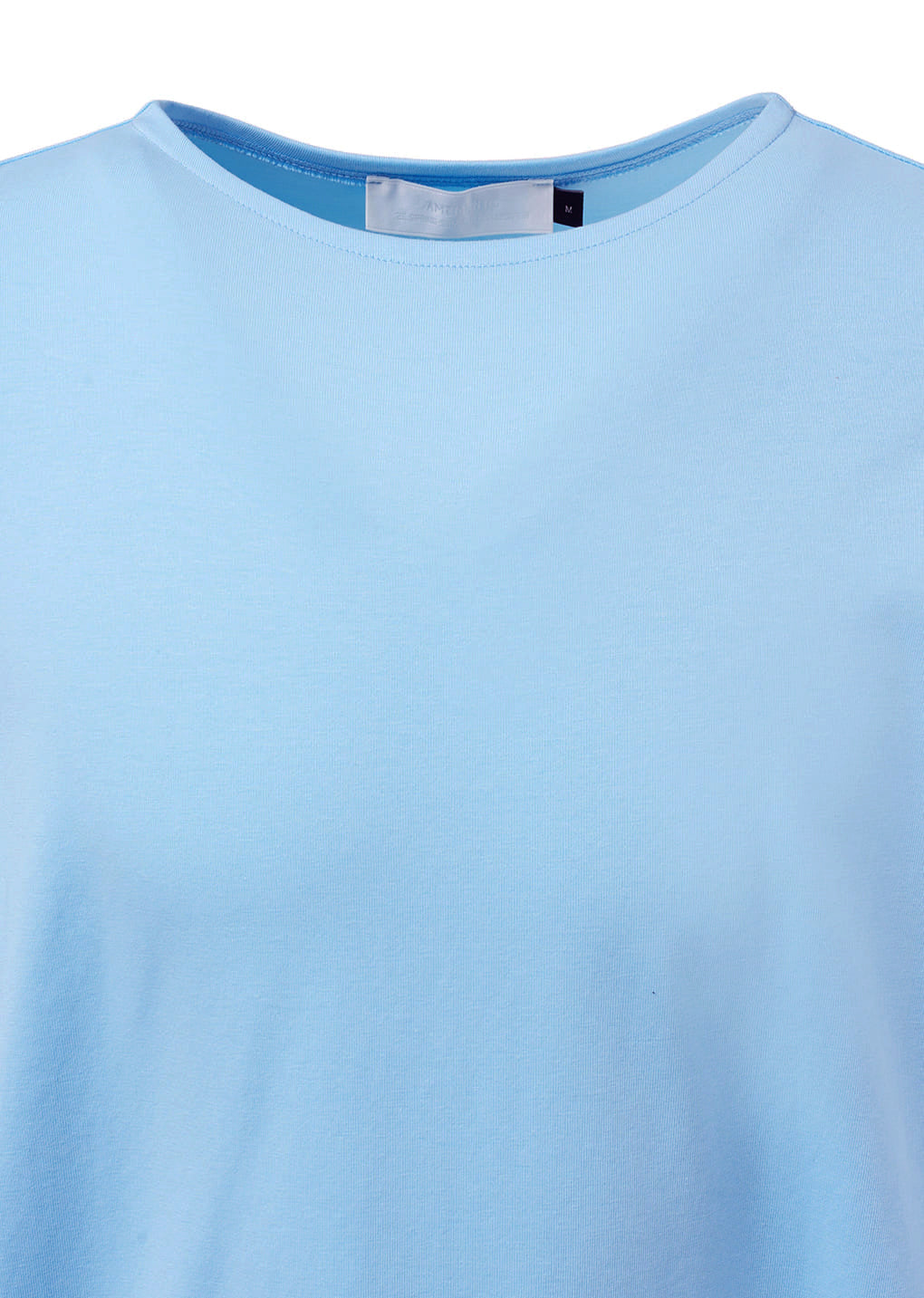 boat neck t-shirts, light blue
