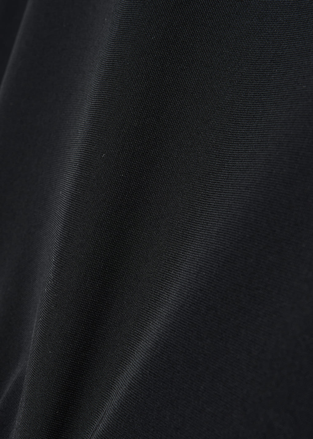 boat neck two way jacket, black