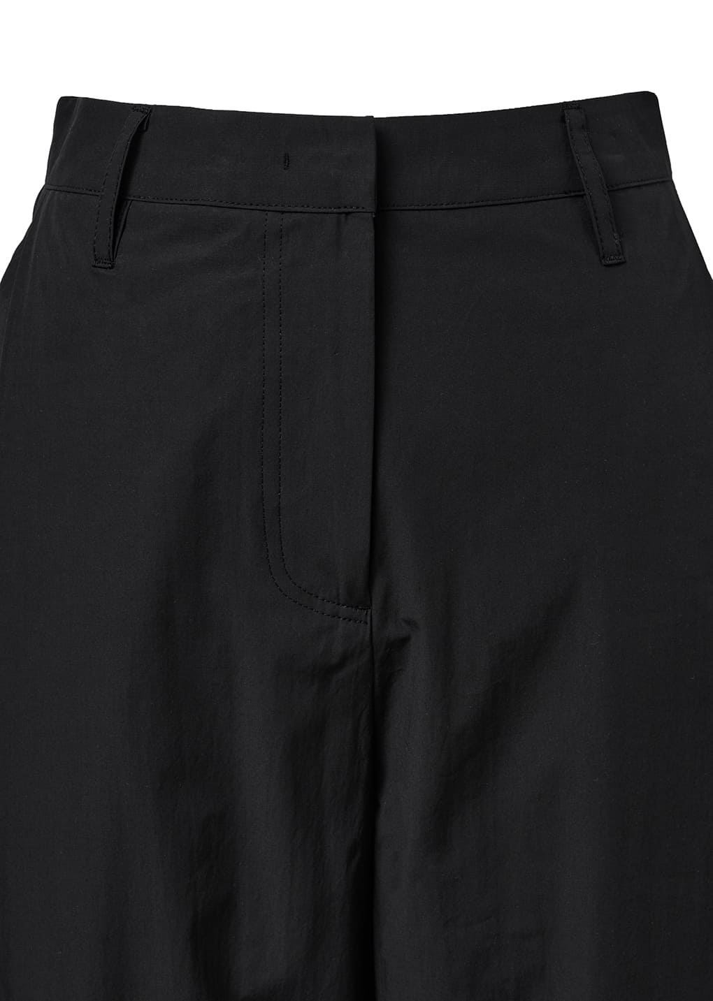 button garconne pants, black