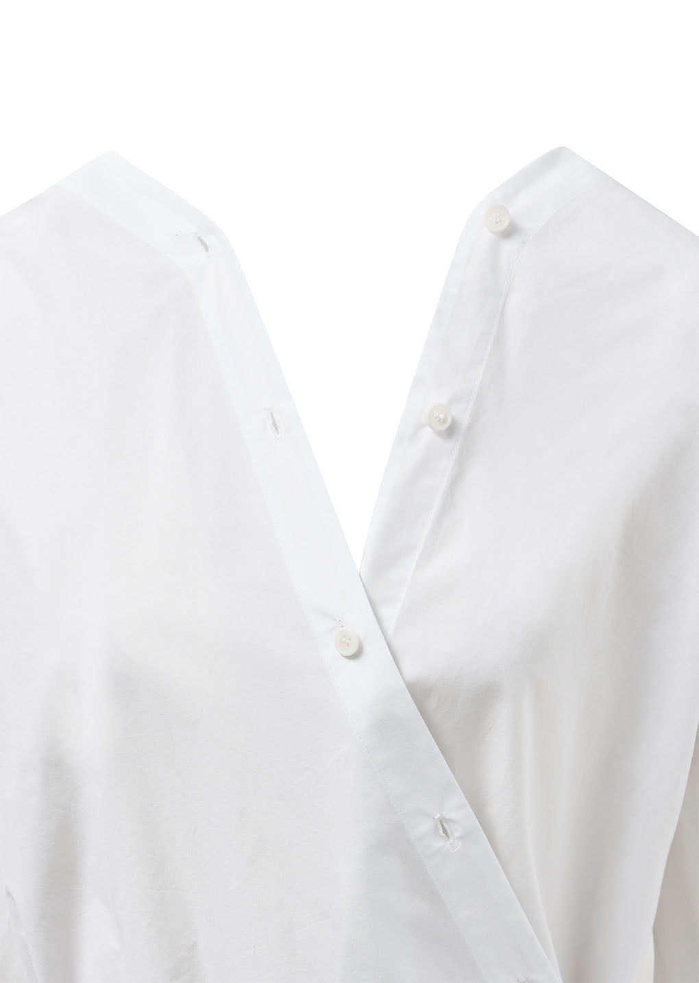 cotton shirts dress, white