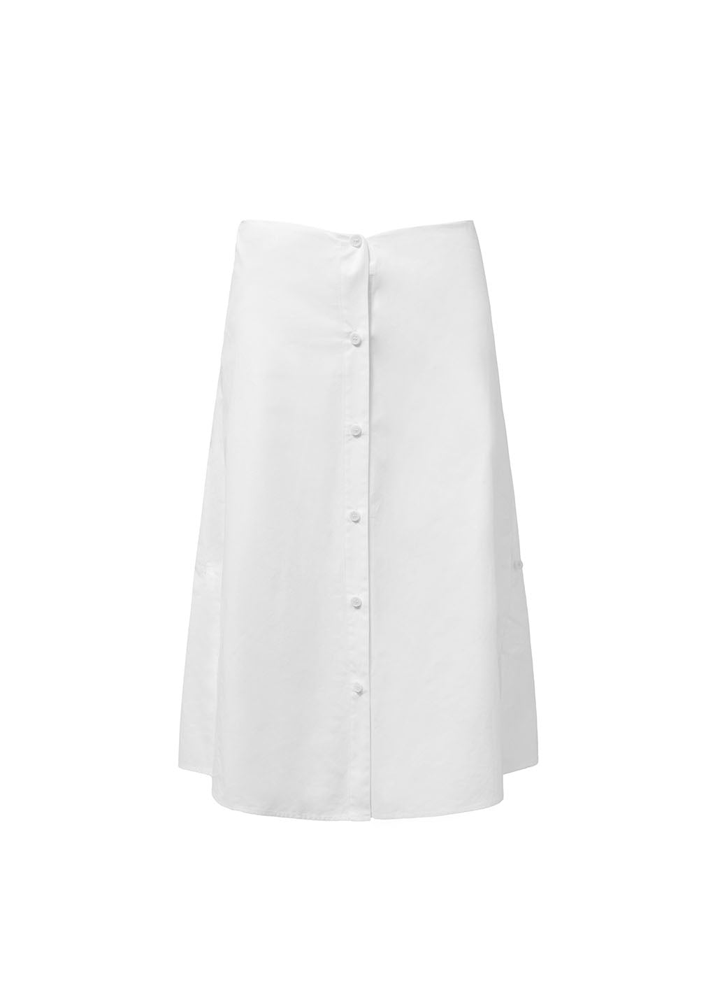 cotton shirts dress, white