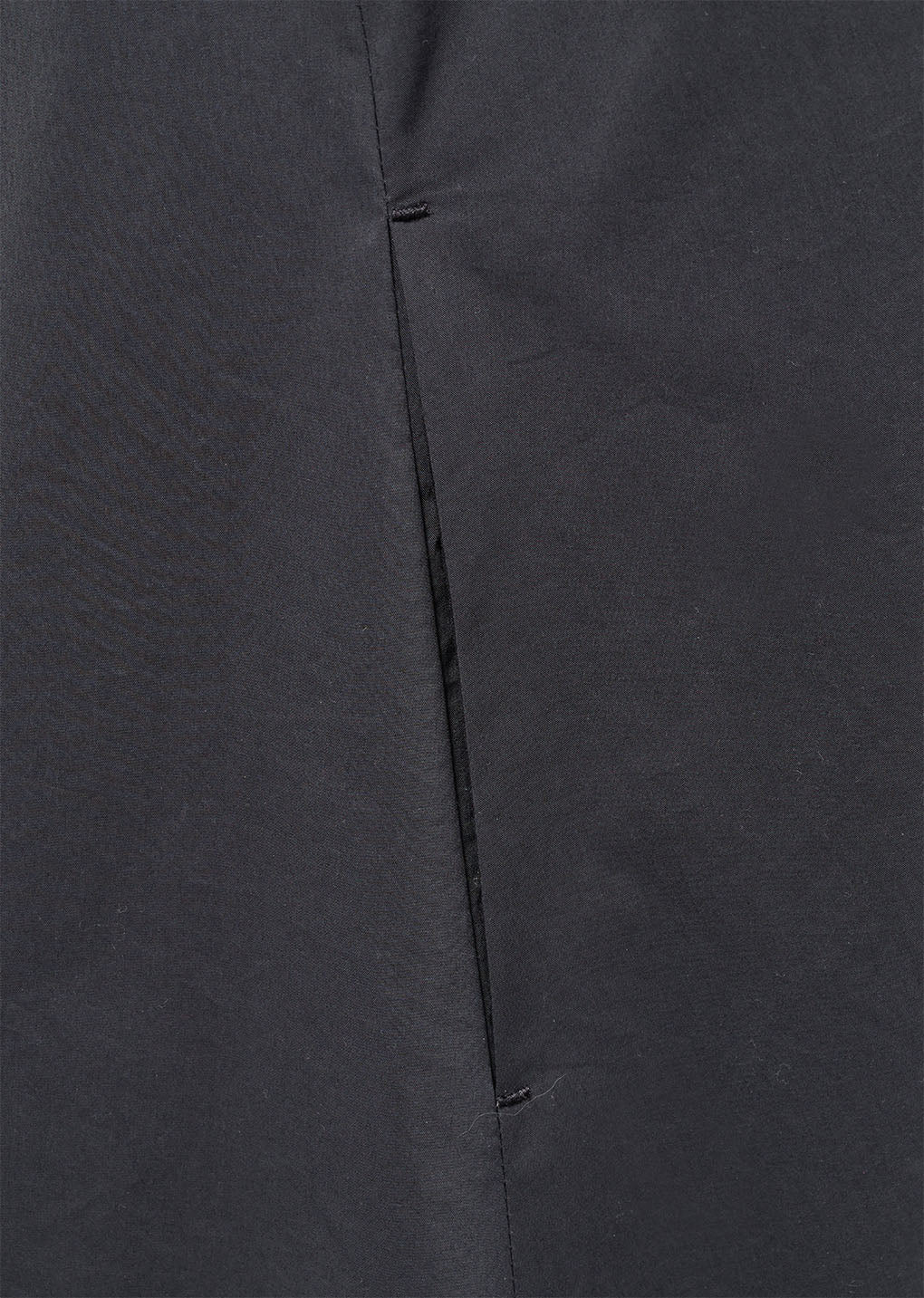 cotton volume shirring dress, charcoal