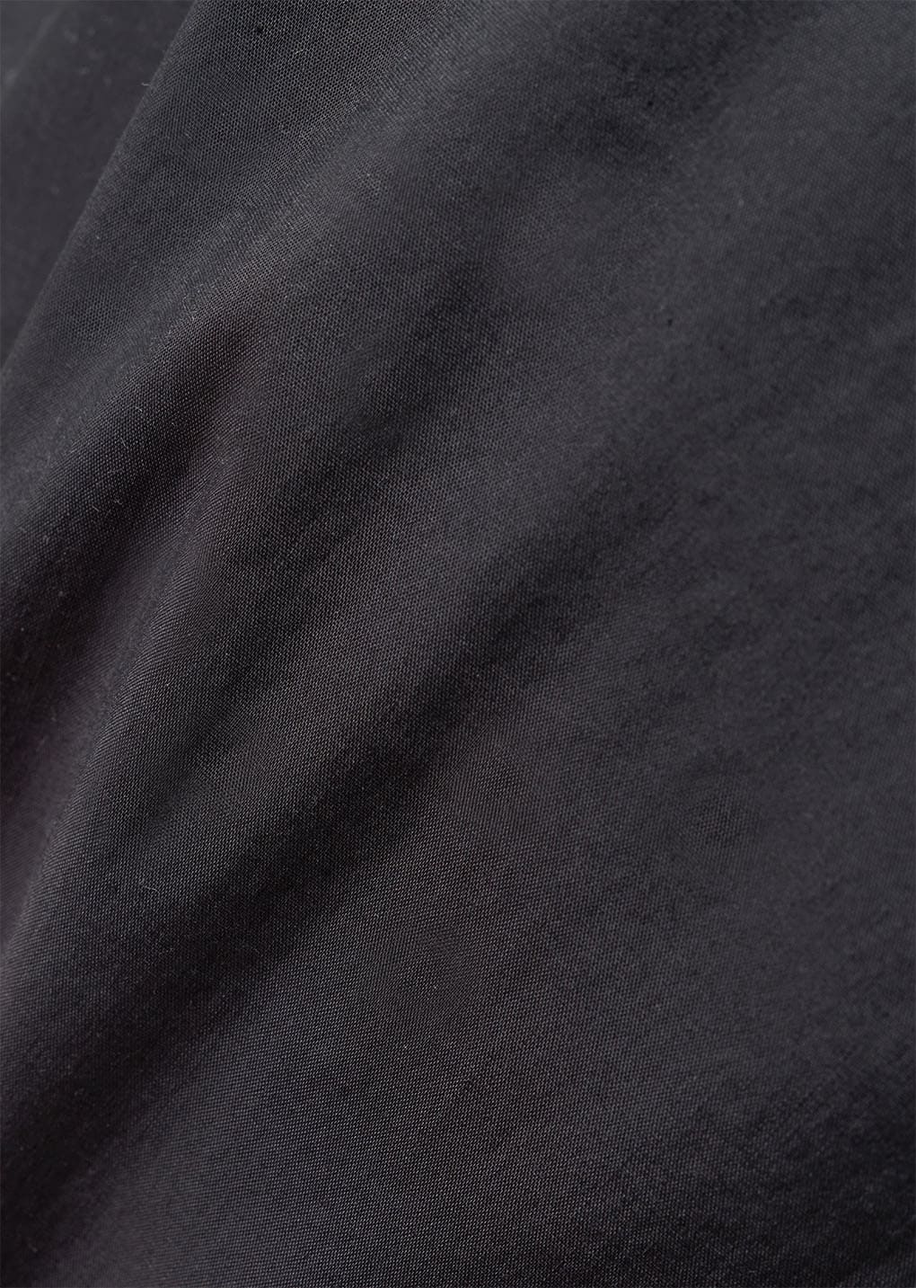 cotton volume shirring shorts, charcoal