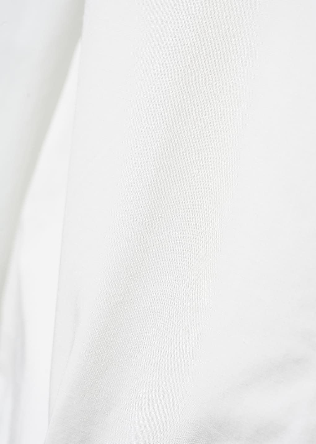cropped zip-up jumper, white