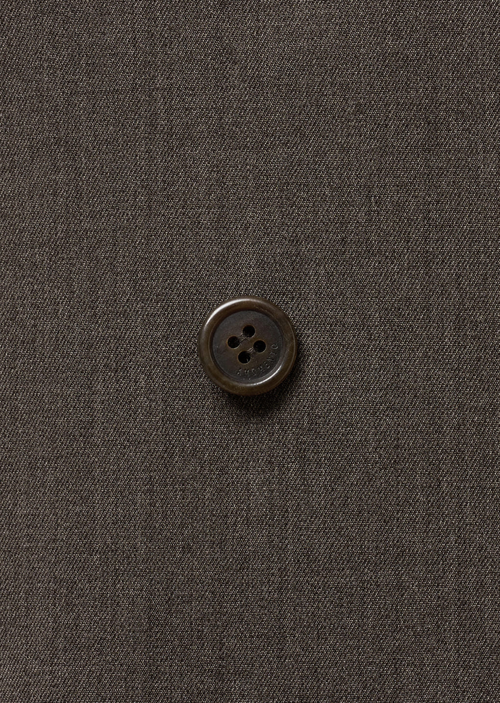 double breasted wool jacket, brown