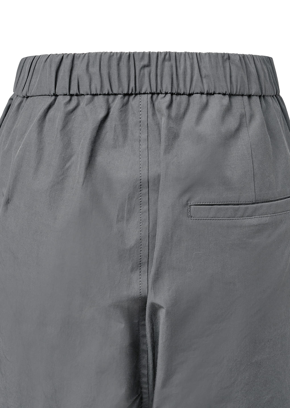 drawstring pants, charcoal