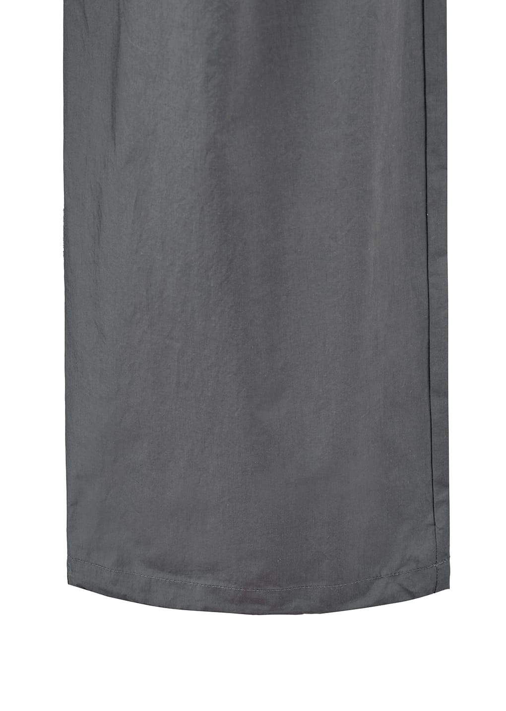 drawstring pants, charcoal