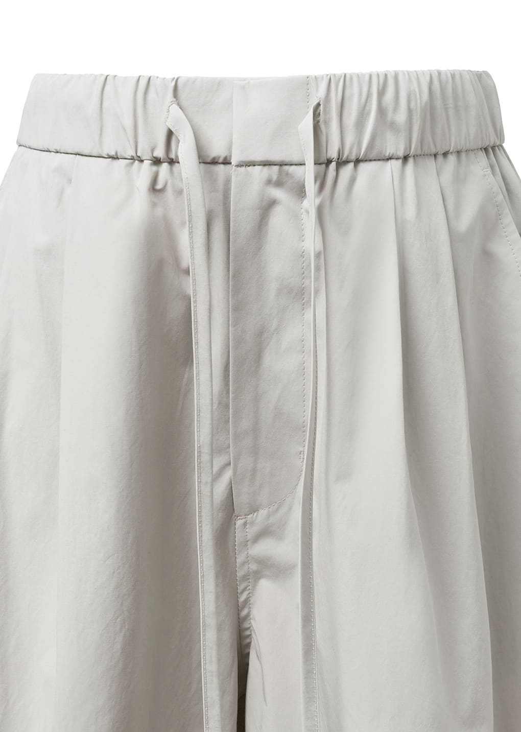 drawstring pants, grey
