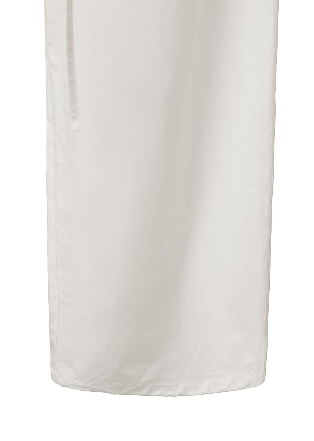 drawstring pants, white