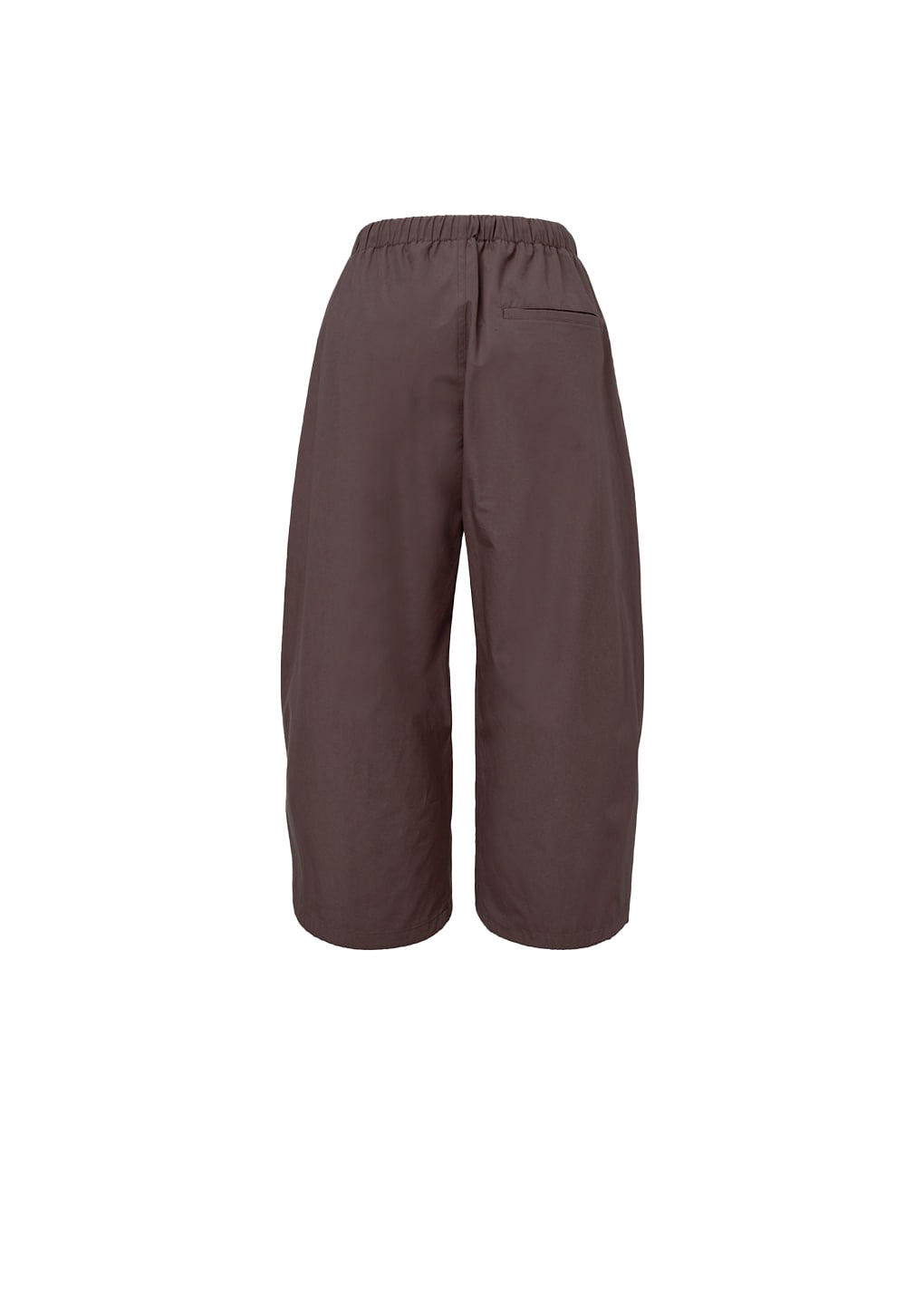 drawstring capri pants, burgundy