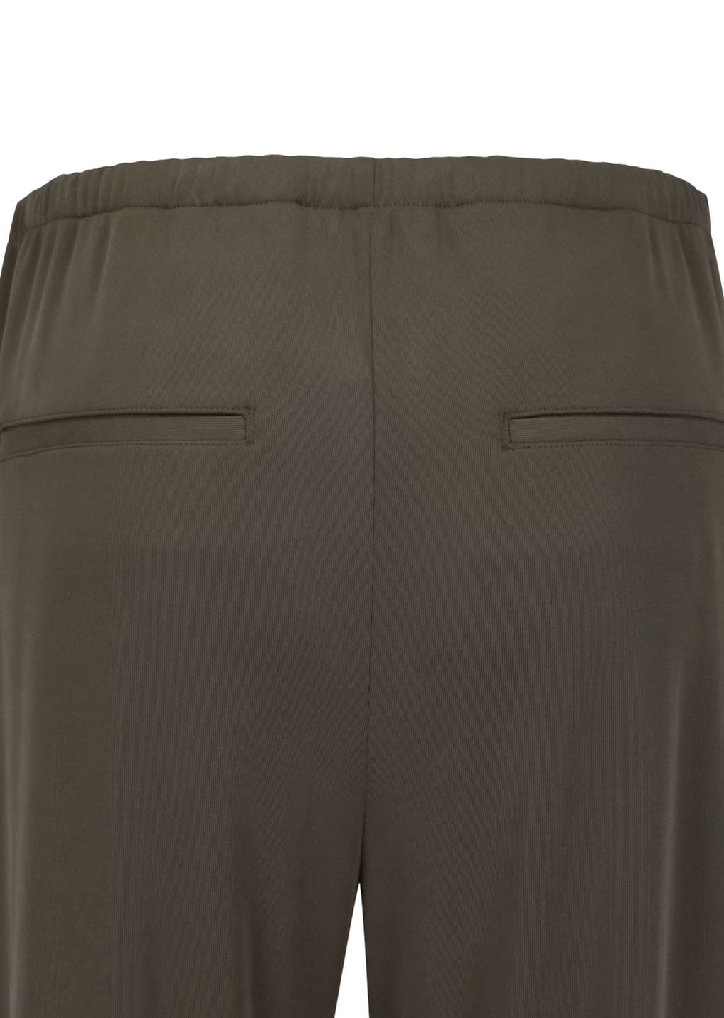 easy banding pants, brown