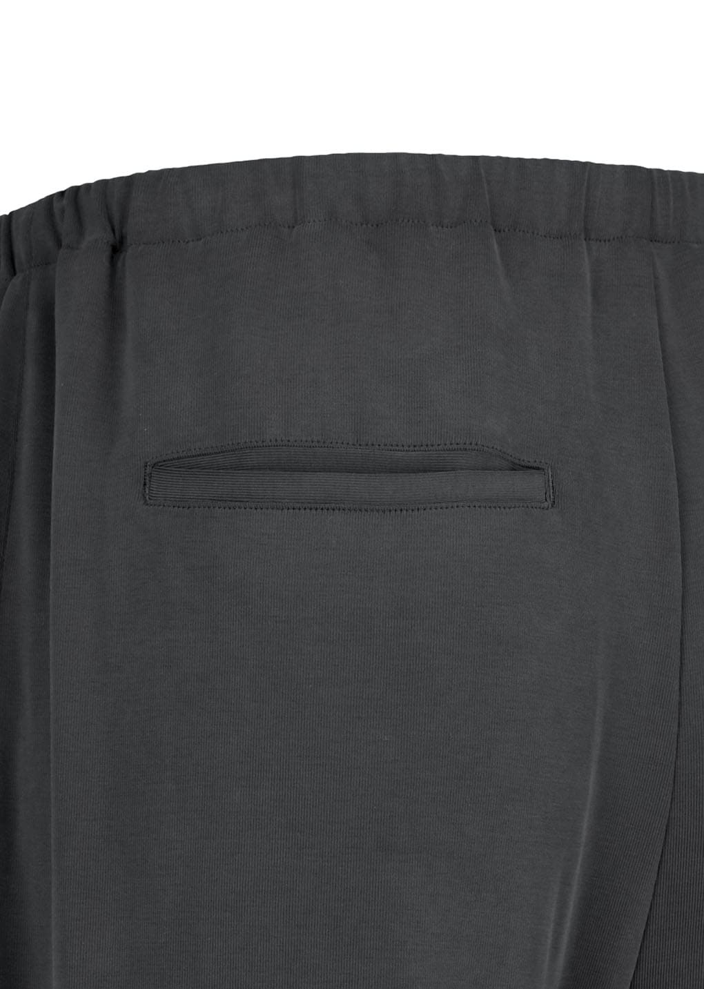 easy banding pants, charcoal