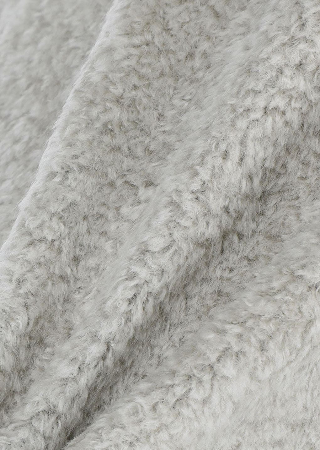 fluffy banding pants, grey