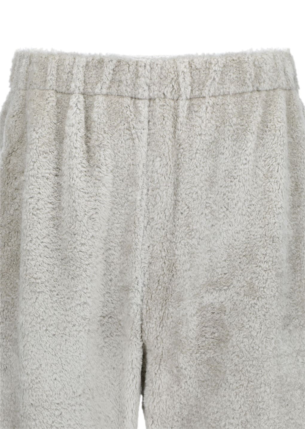 fluffy banding pants, grey