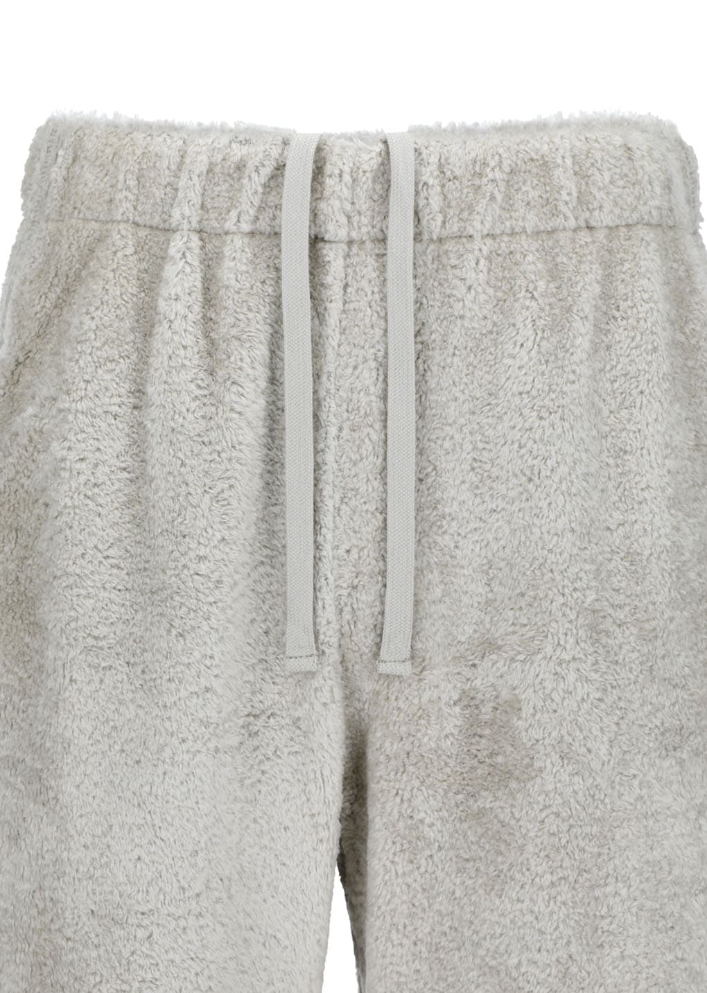 fluffy banding pants, grey