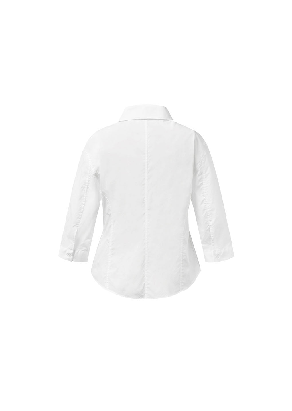 half sleeve shirts, white