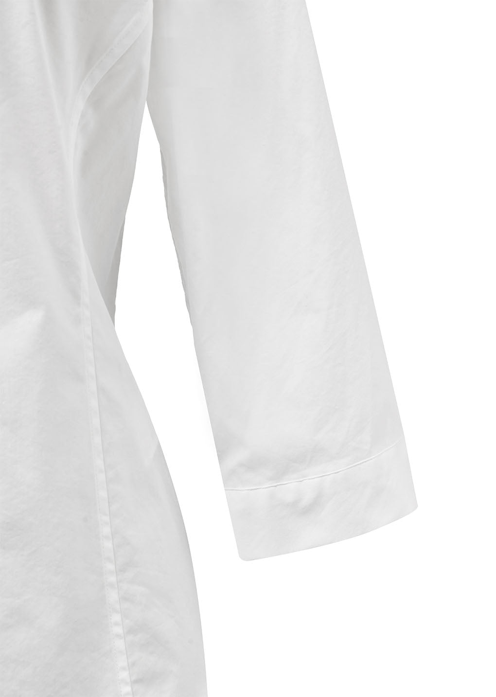 half sleeve shirts, white