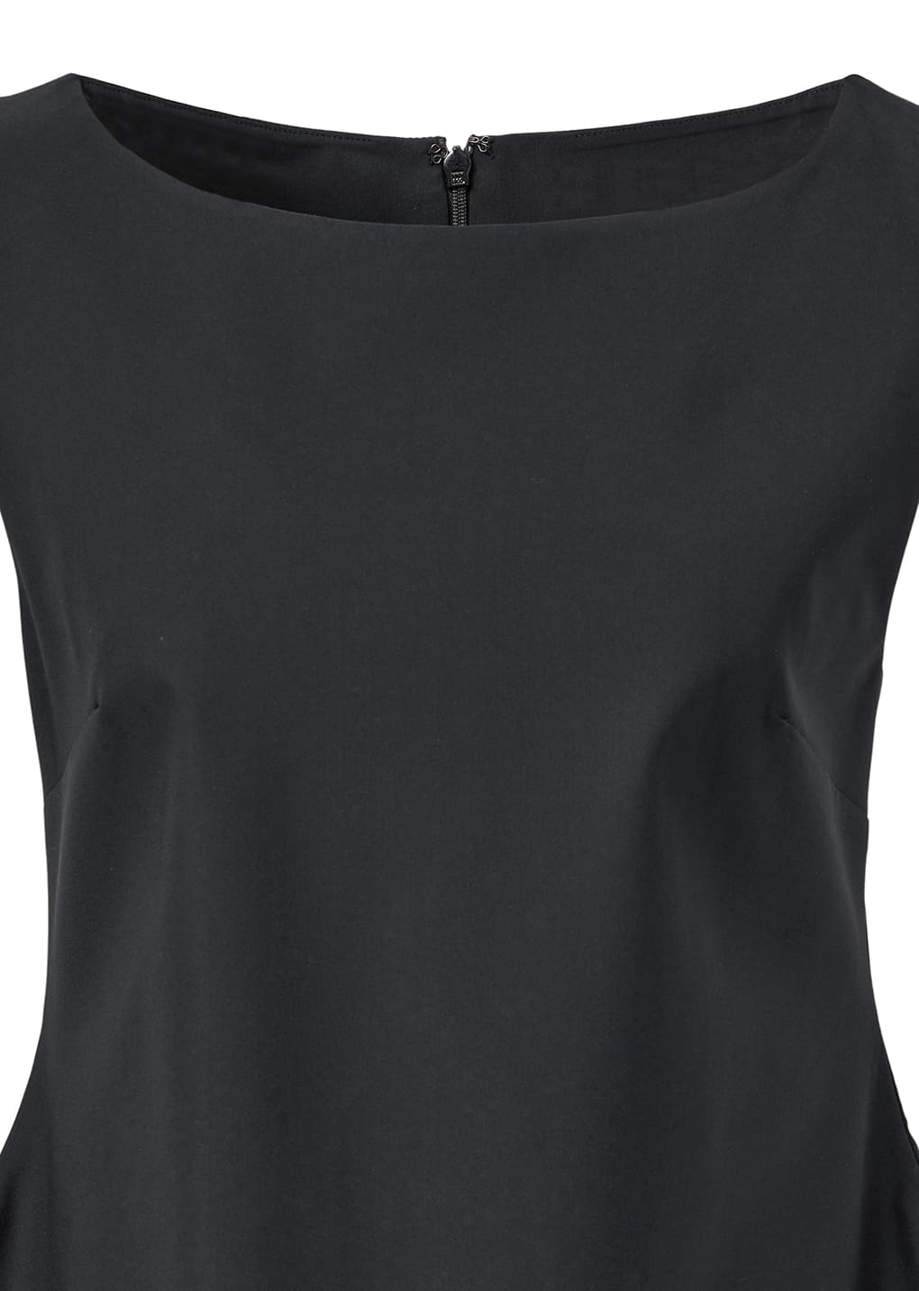 hourglass mini dress, black