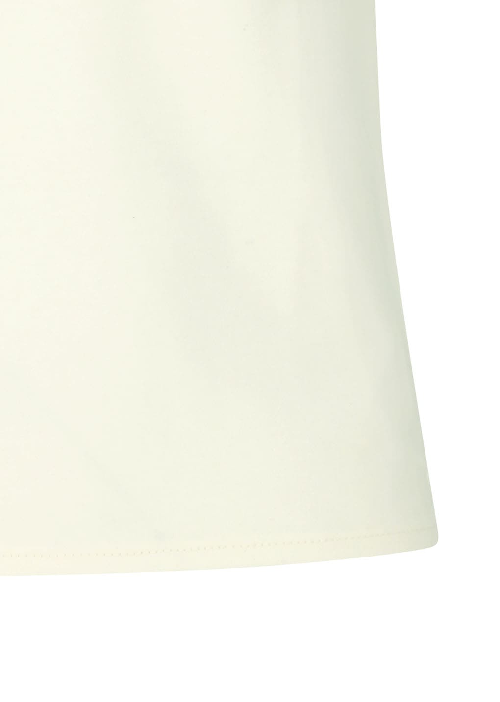 jersey halter neck top, ivory