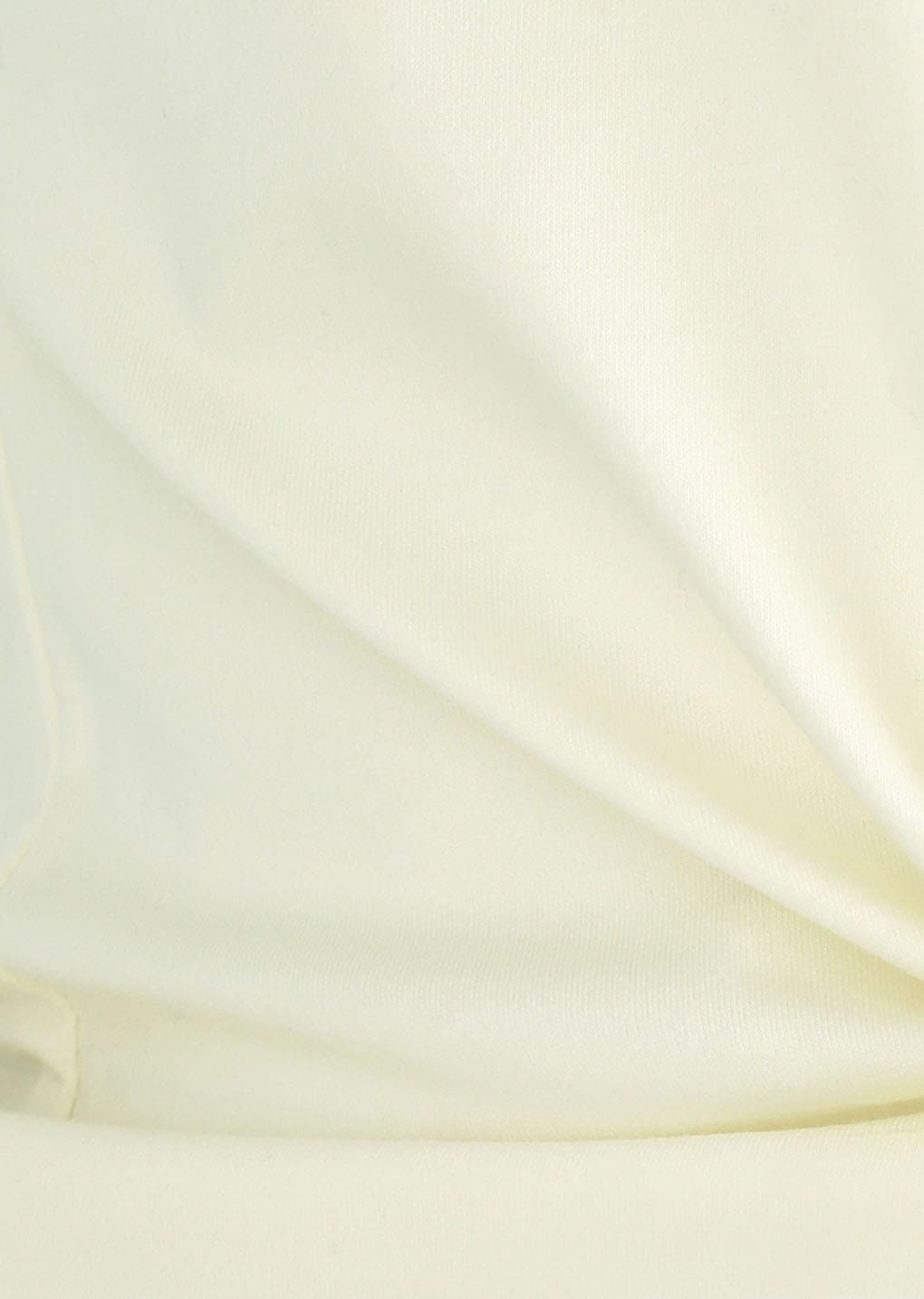 jersey halter neck top, ivory