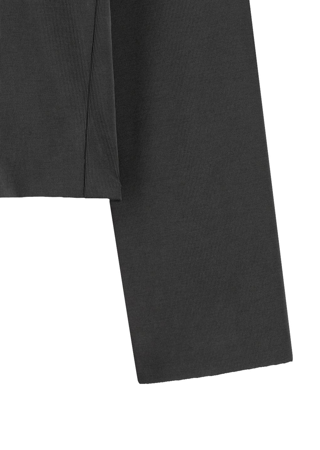jersey hooded jumper, charcoal