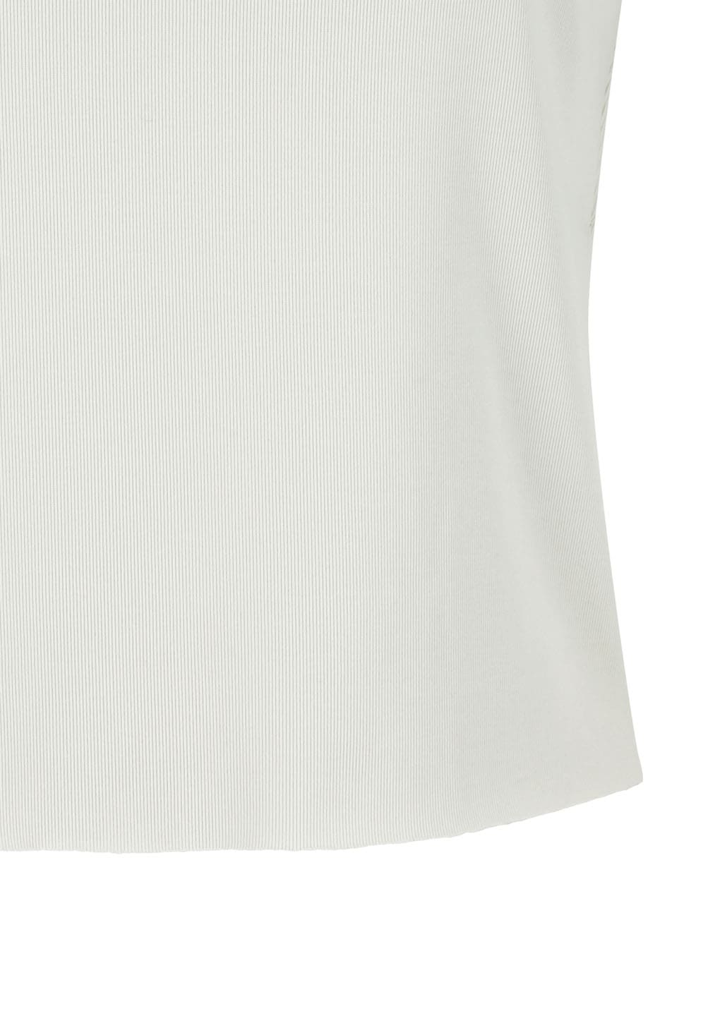 jersey mock neck top, ivory