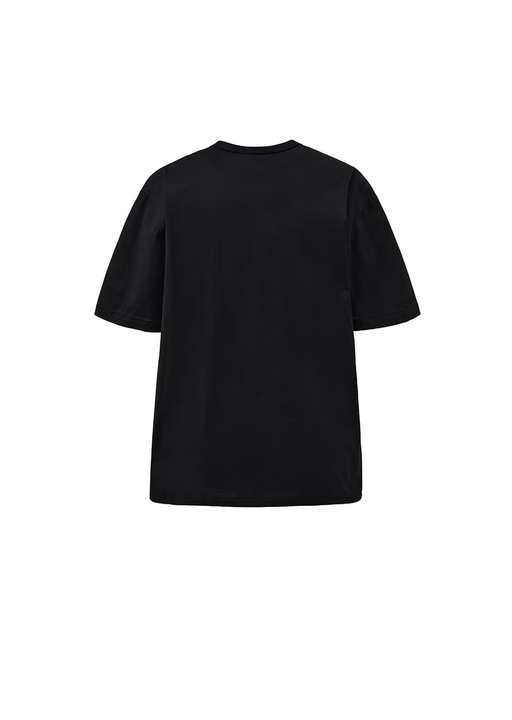 label t-shirts, black