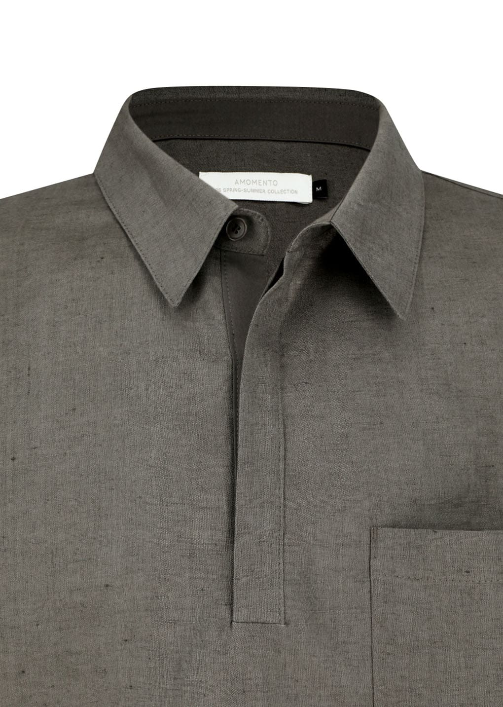 linen pullover, khaki