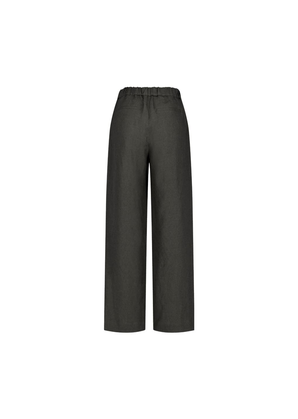 linen tuck pants, khaki grey