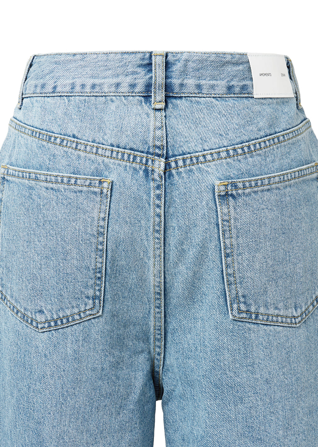 men's recycle cotton denim, light blue