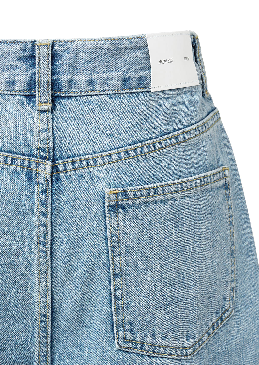 men's recycle cotton denim, light blue