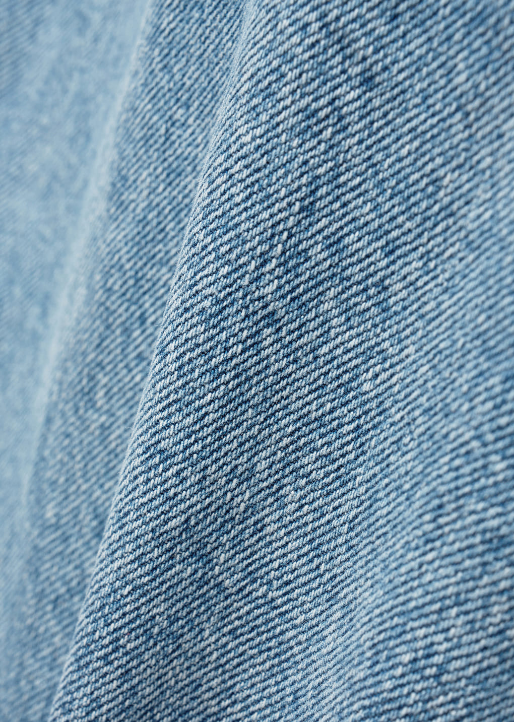 men's recycle cotton denim, light blue