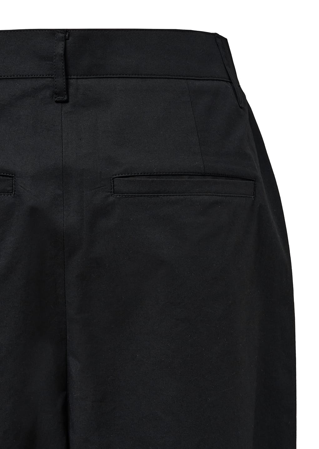men's snap garconne pants, black