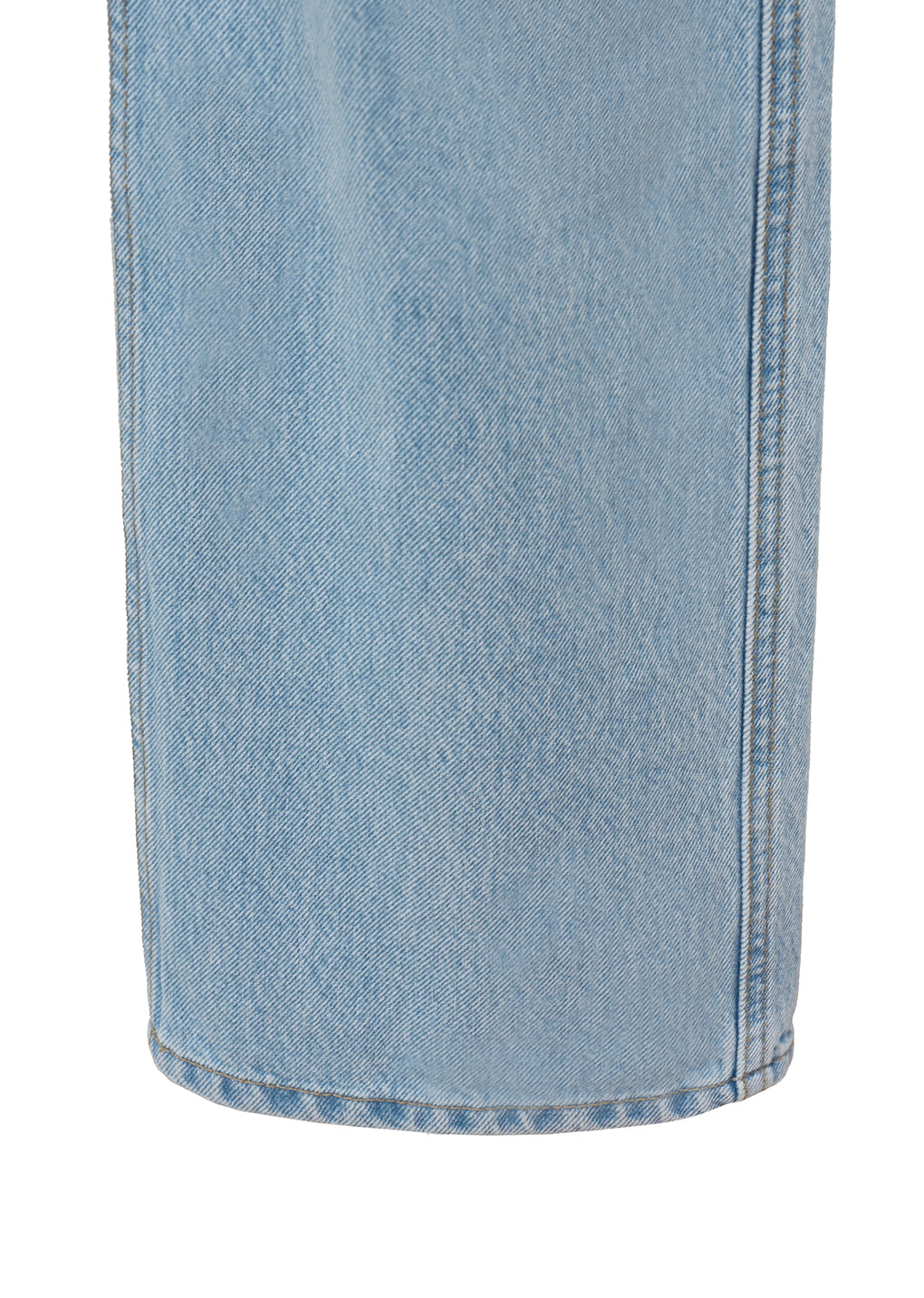 men's straight fit denim, light blue