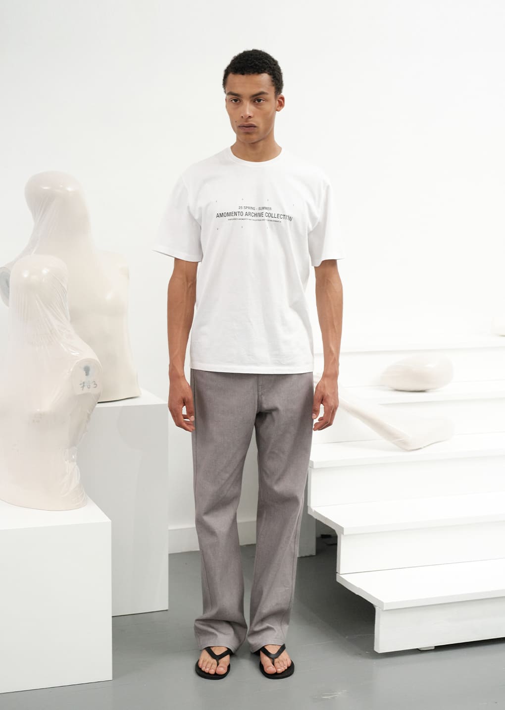 men's indigo denim, light grey hover