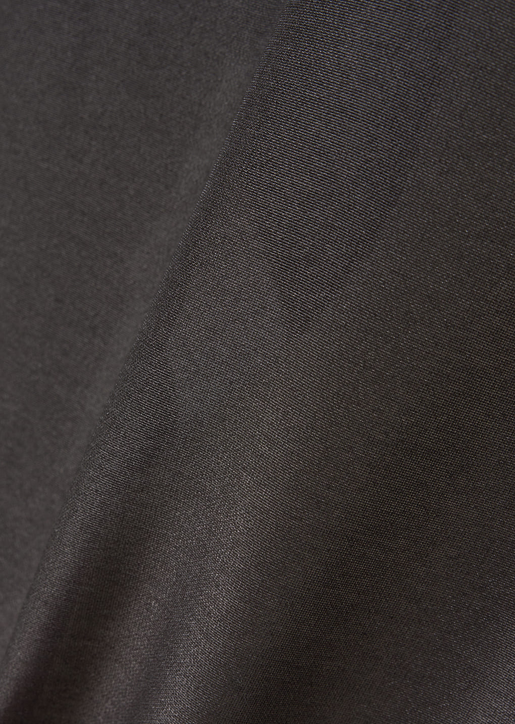 mock neck organza jumper, charcoal