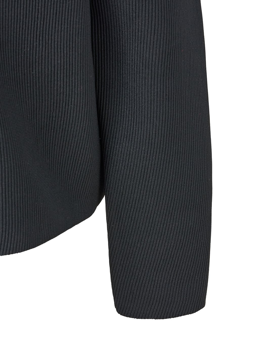 mock neck zip-up cardigan, black