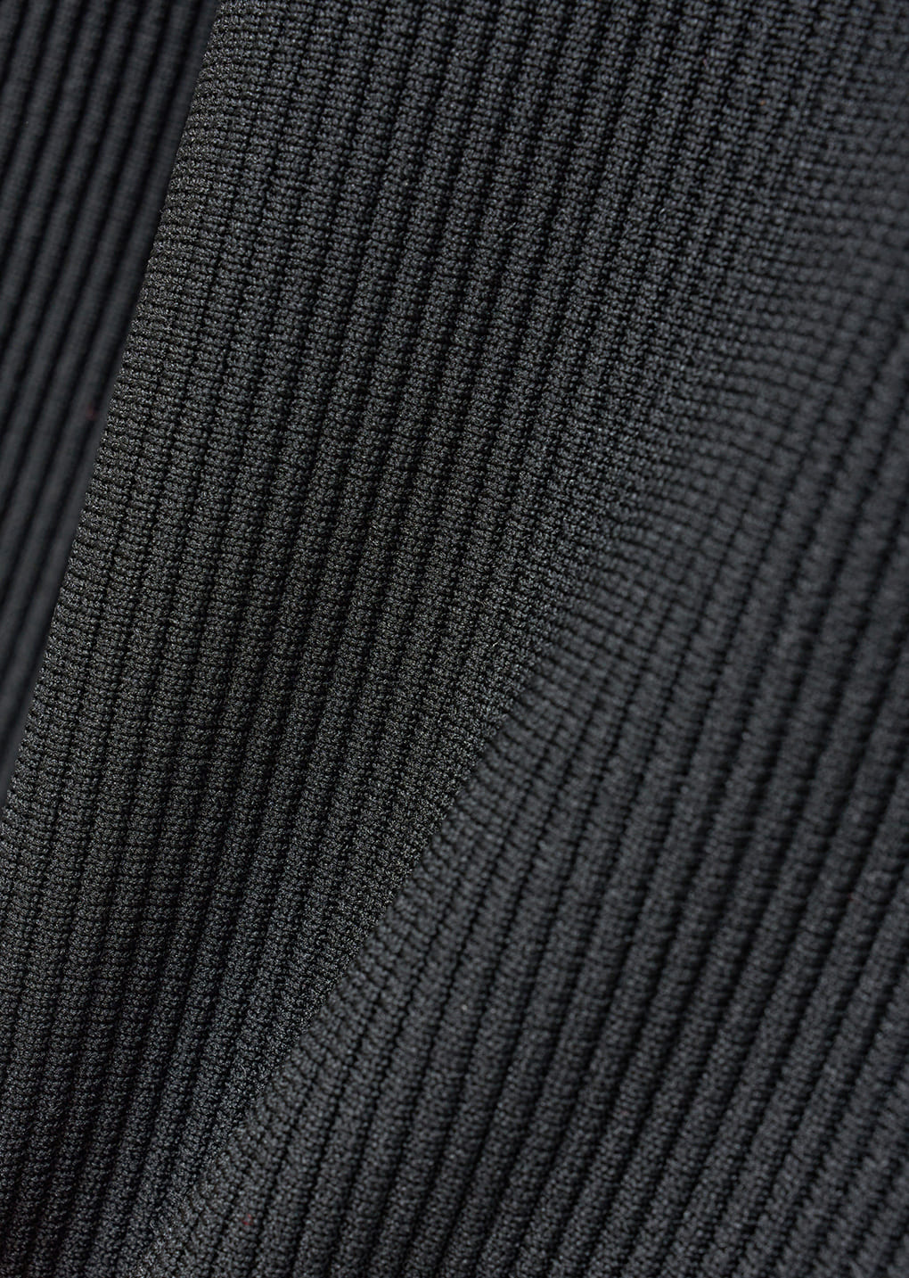 mock neck zip-up cardigan, black