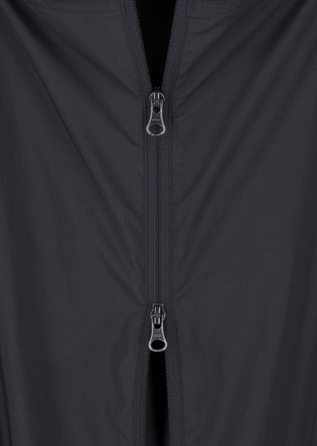 nylon raglan hooded jumper, charcoal