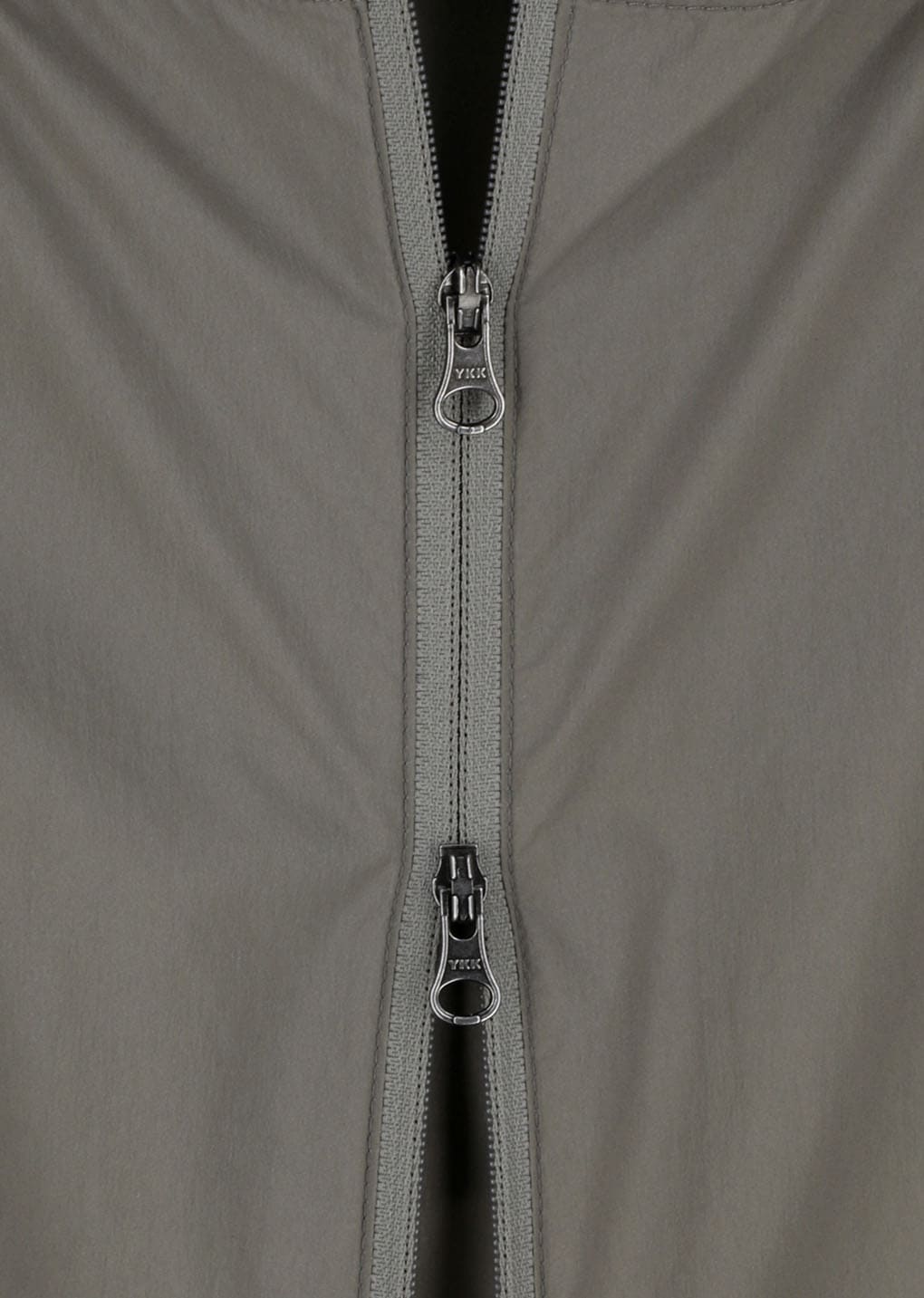 nylon raglan hooded jumper, khaki