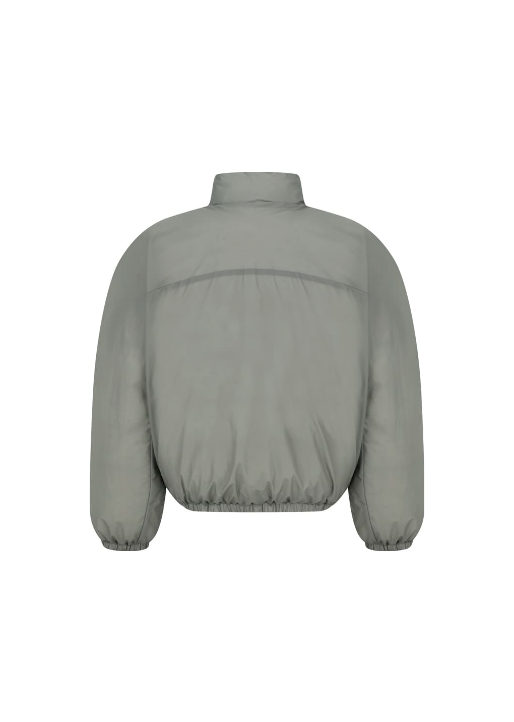 nylon reversible goose down puffer, khaki