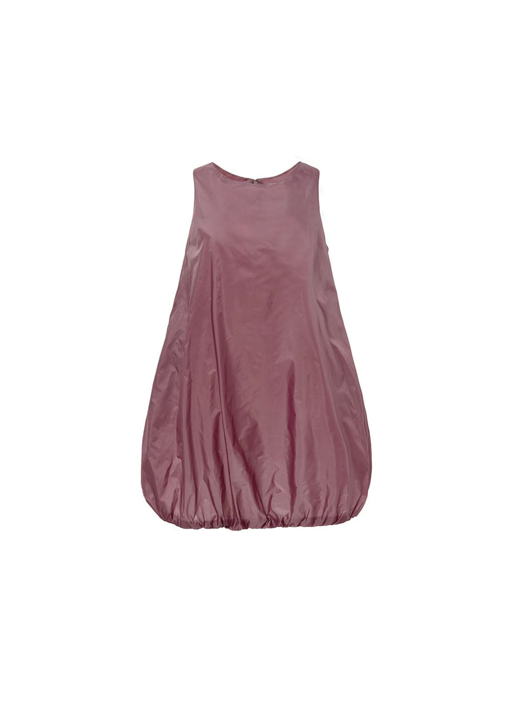 nylon volume mini dress, purple