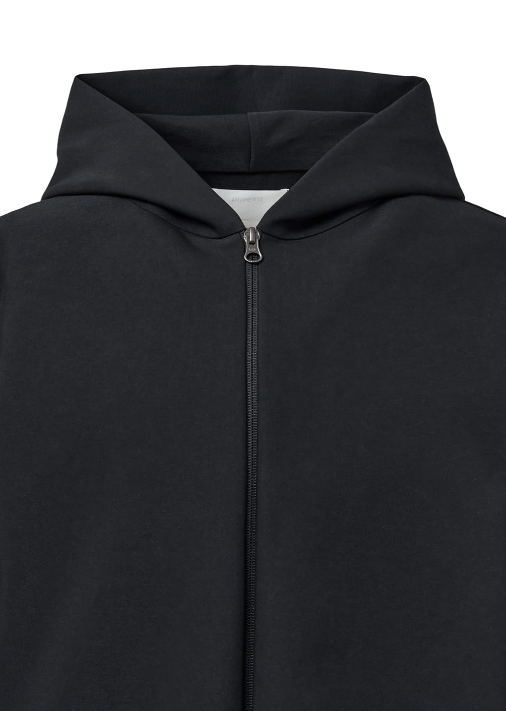 oversized hood jumper, black
