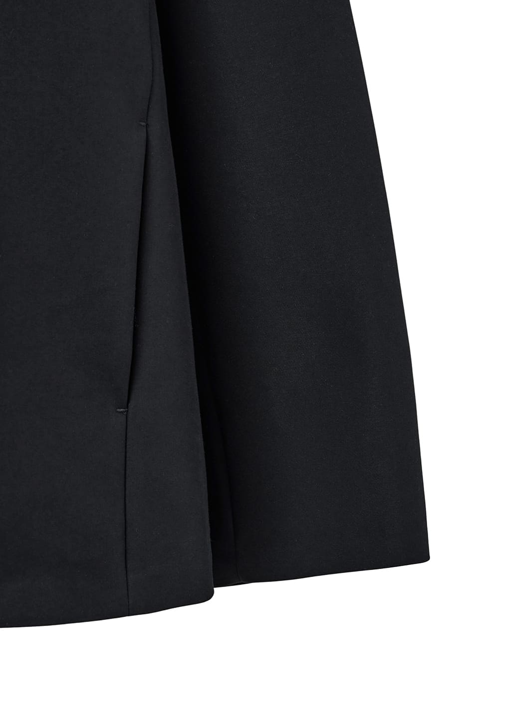 oversized hood jumper, black