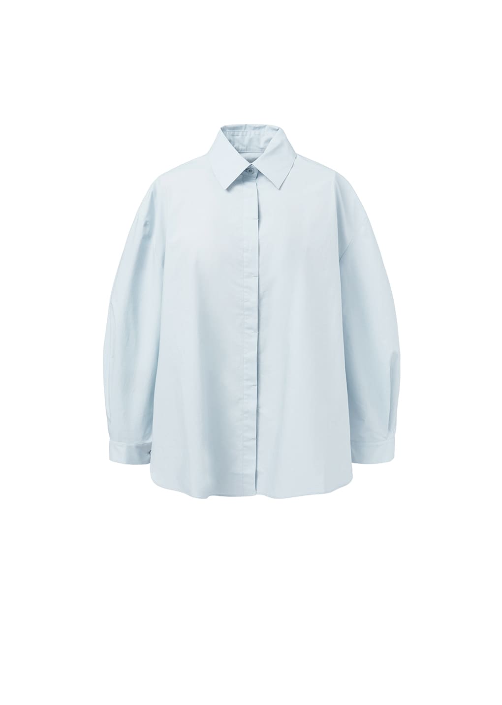 oversized shirts, light blue