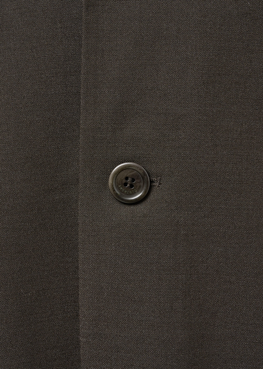 oversized wool jacket, dark brown
