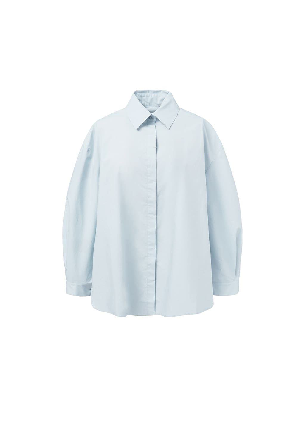 oversized shirts, light blue