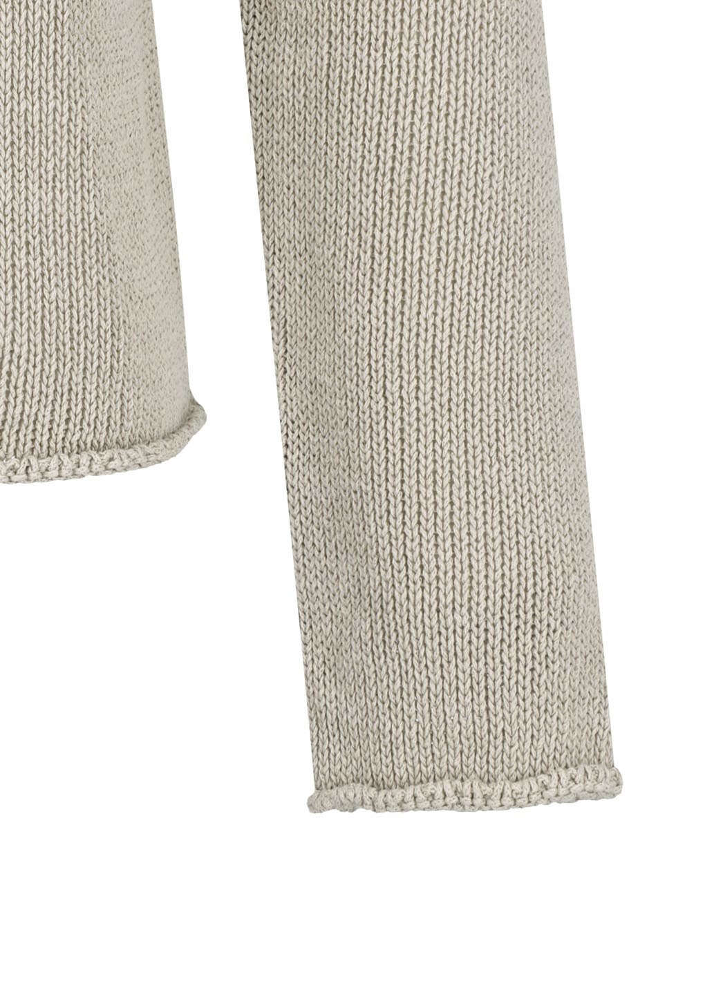 paper yarn pullover, beige